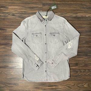 Allsaints Giro Denim Shirt
